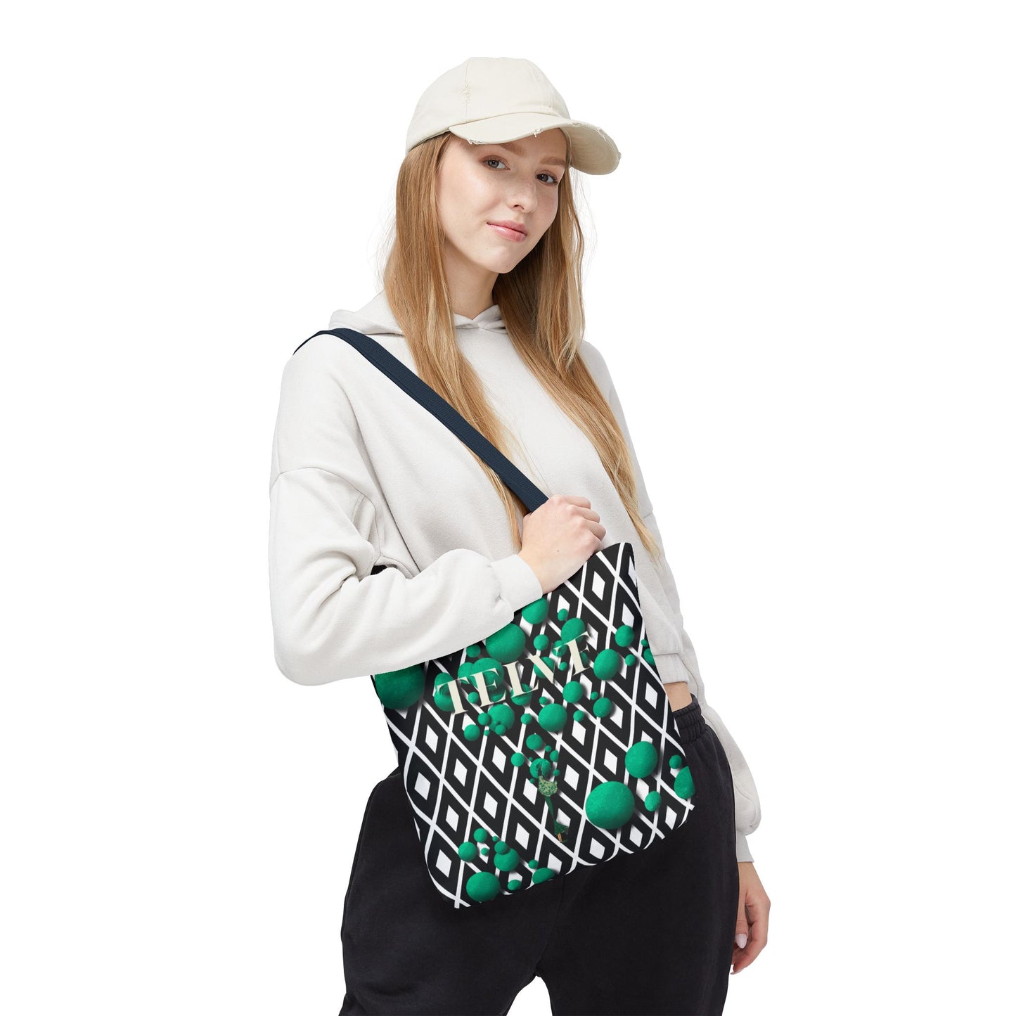 Telve Geometric Bloom Tote Bag