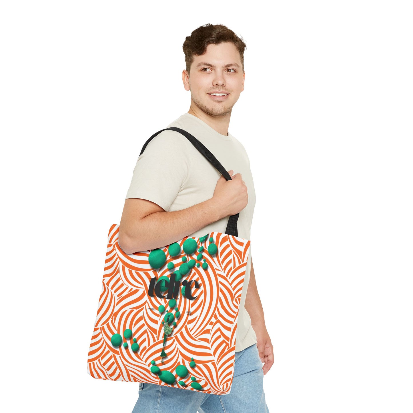 Telve Orbit Swirl Tote Bag