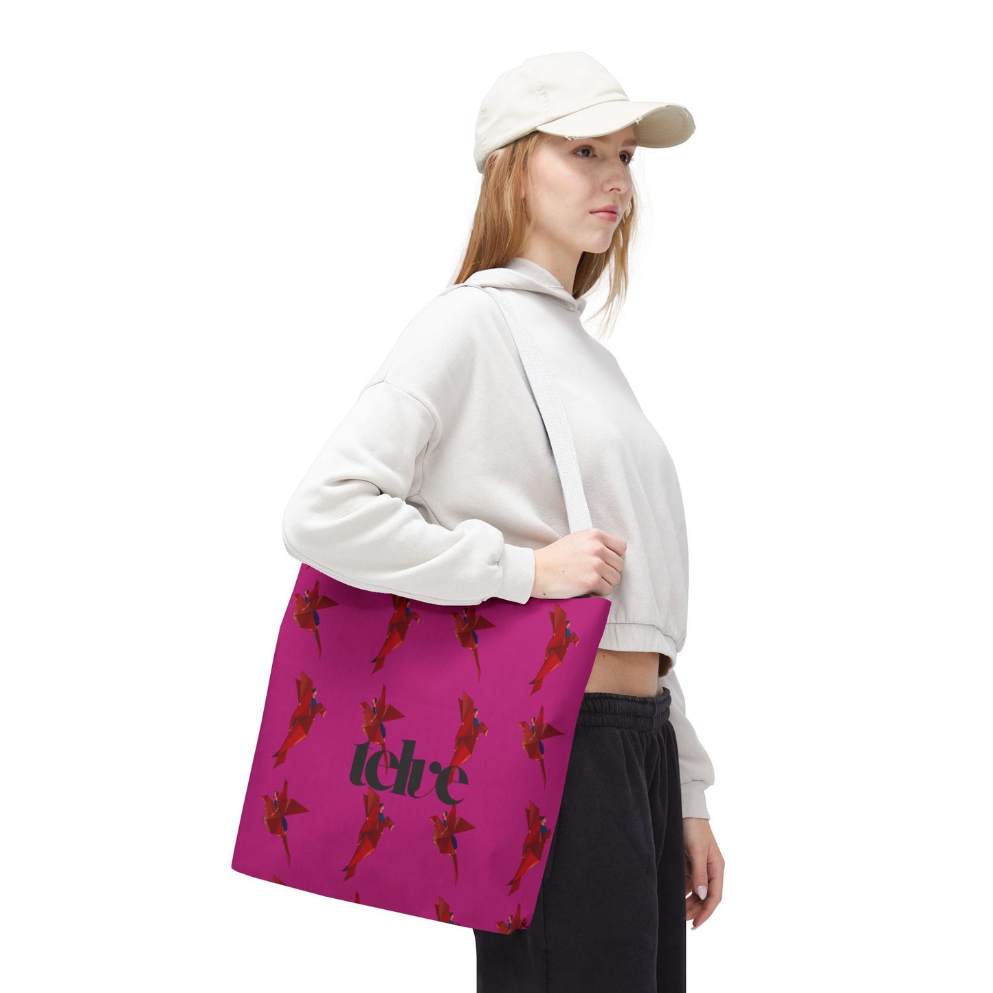 Telve Origami Birds Tote Bag