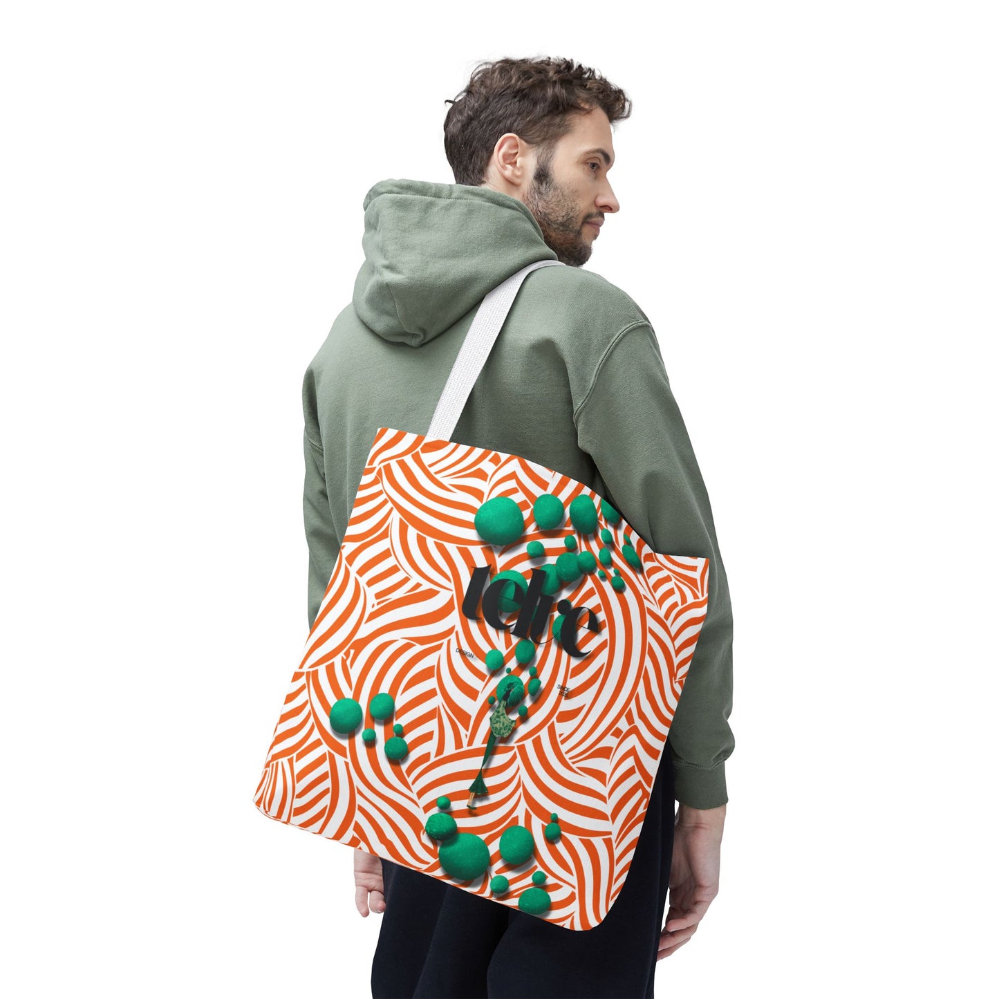 Telve Orbit Swirl Tote Bag