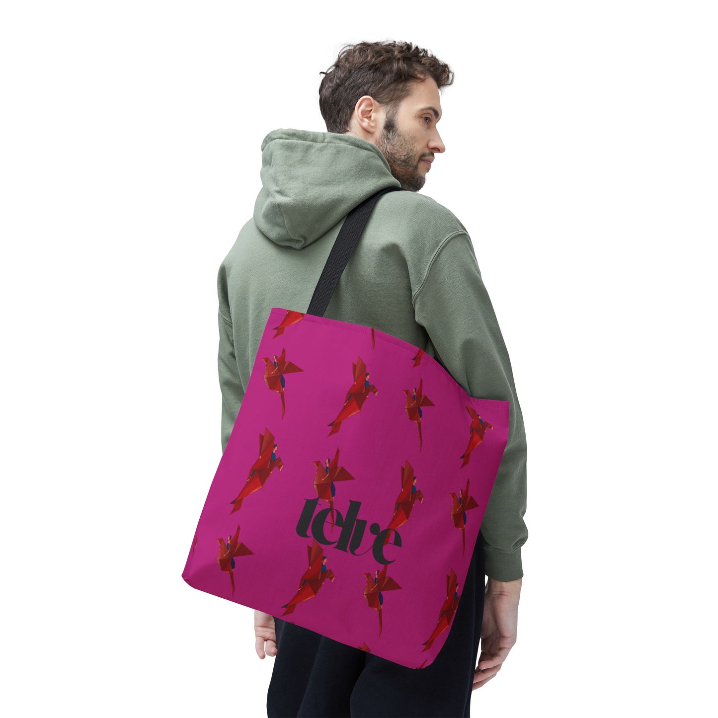 Telve Origami Birds Tote Bag