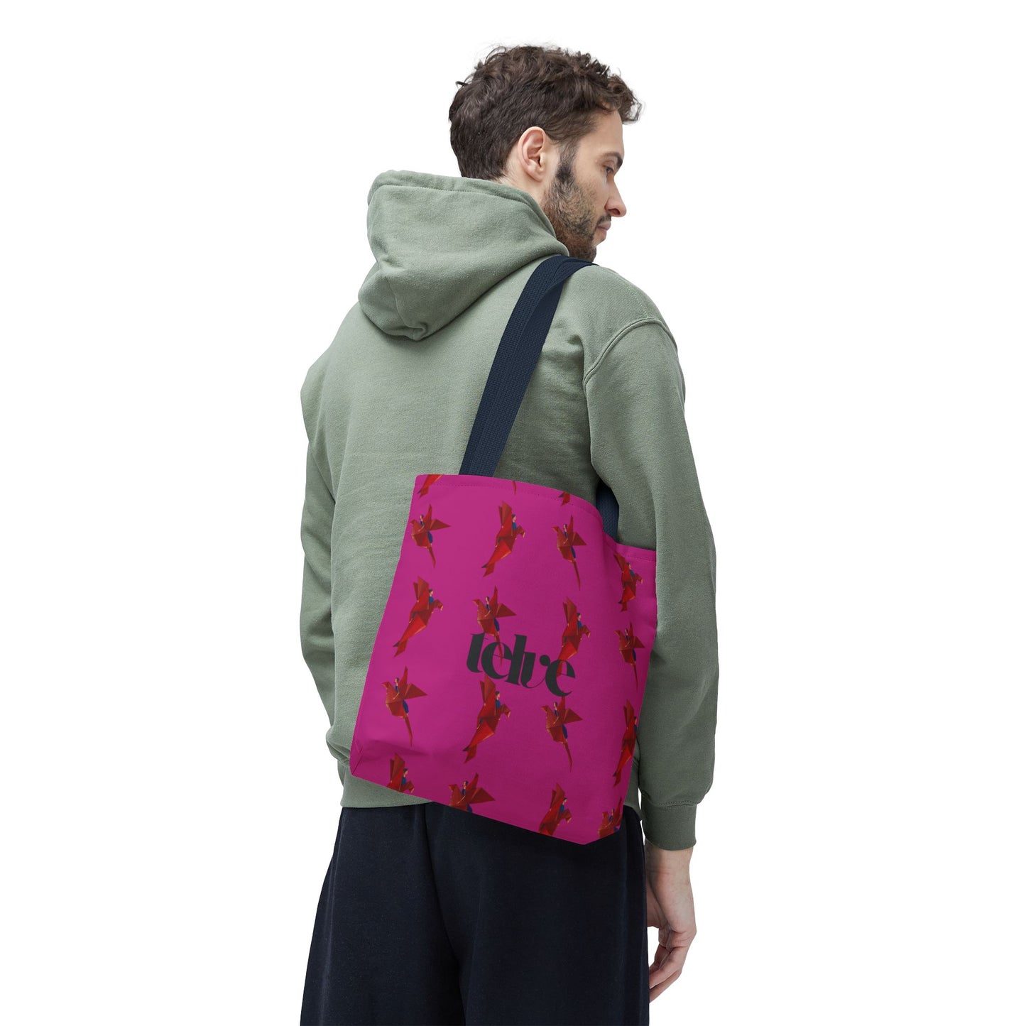 Telve Origami Birds Tote Bag