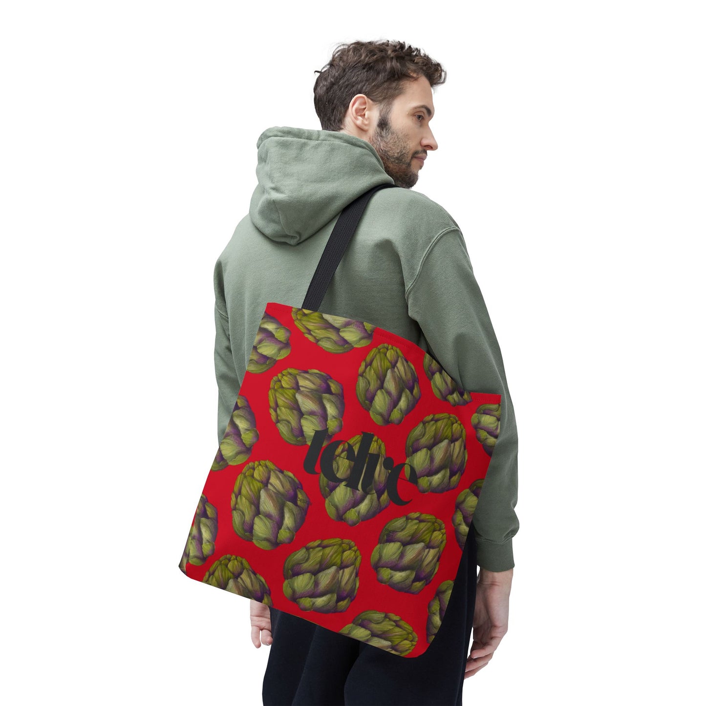 Telve Artichoke Pattern Tote Bag