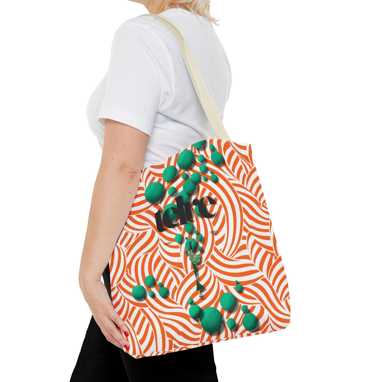 Telve Orbit Swirl Tote Bag