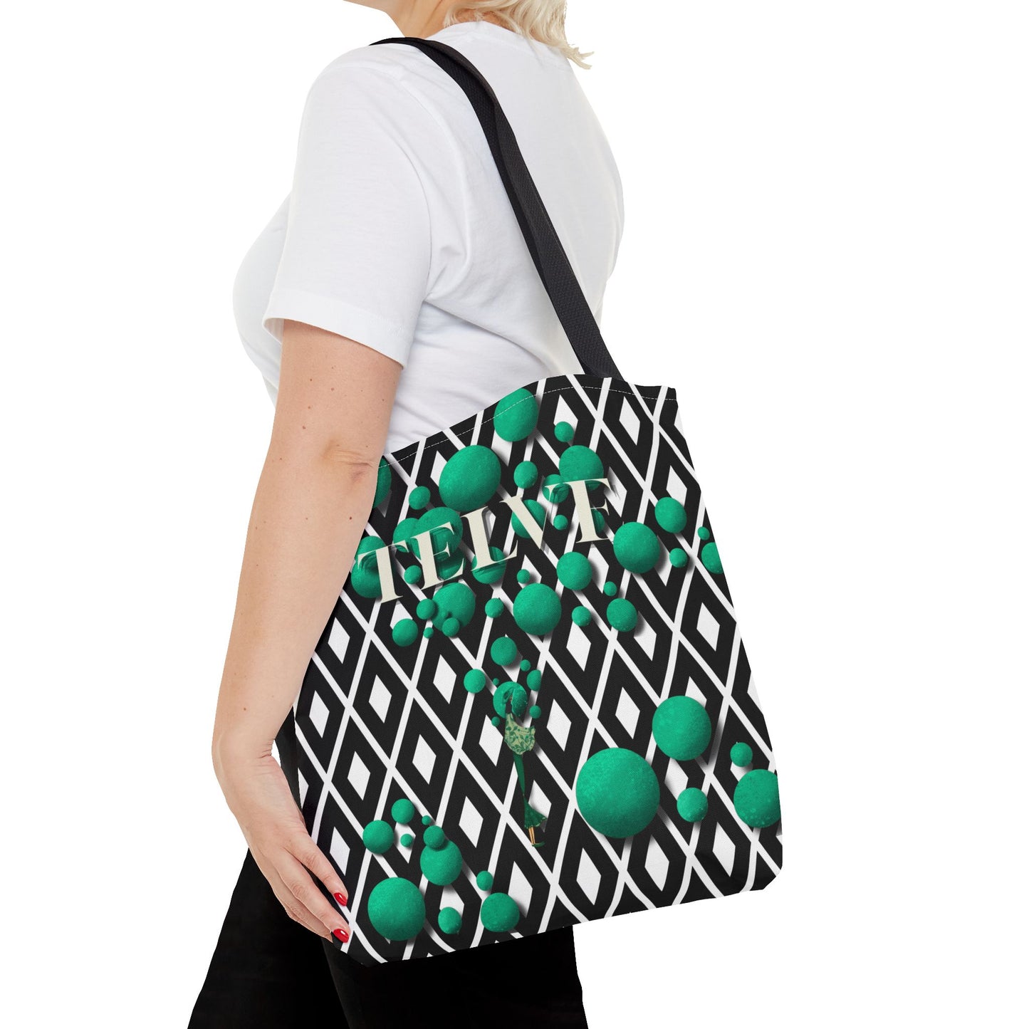 Telve Geometric Bloom Tote Bag