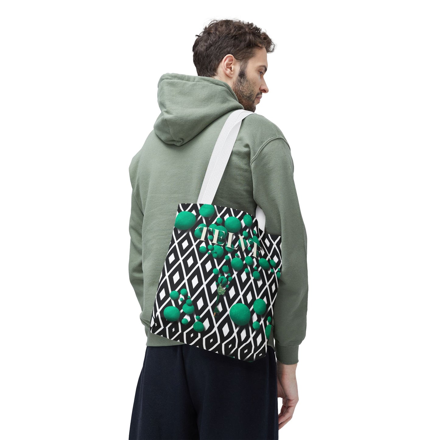 Telve Geometric Bloom Tote Bag