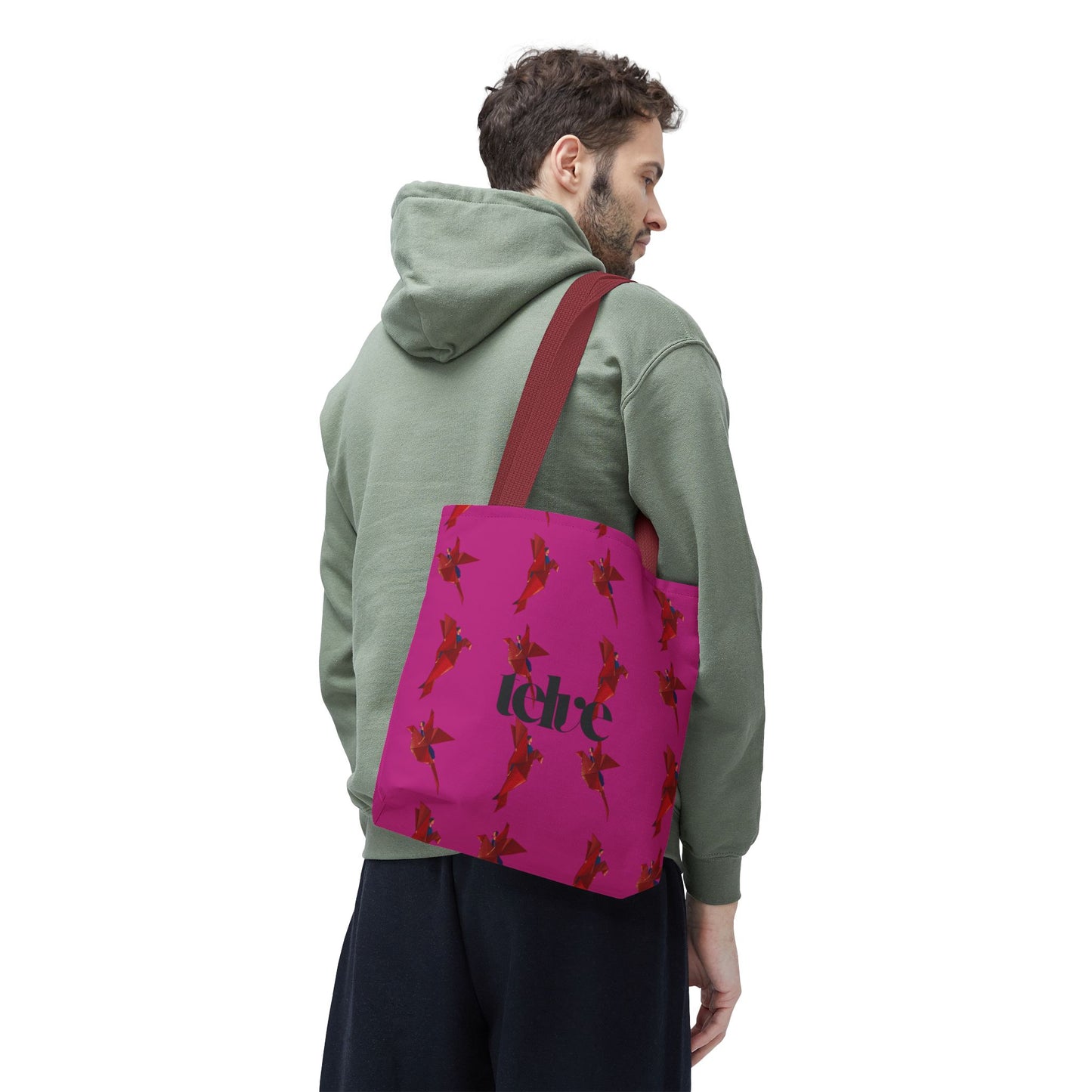 Telve Origami Birds Tote Bag