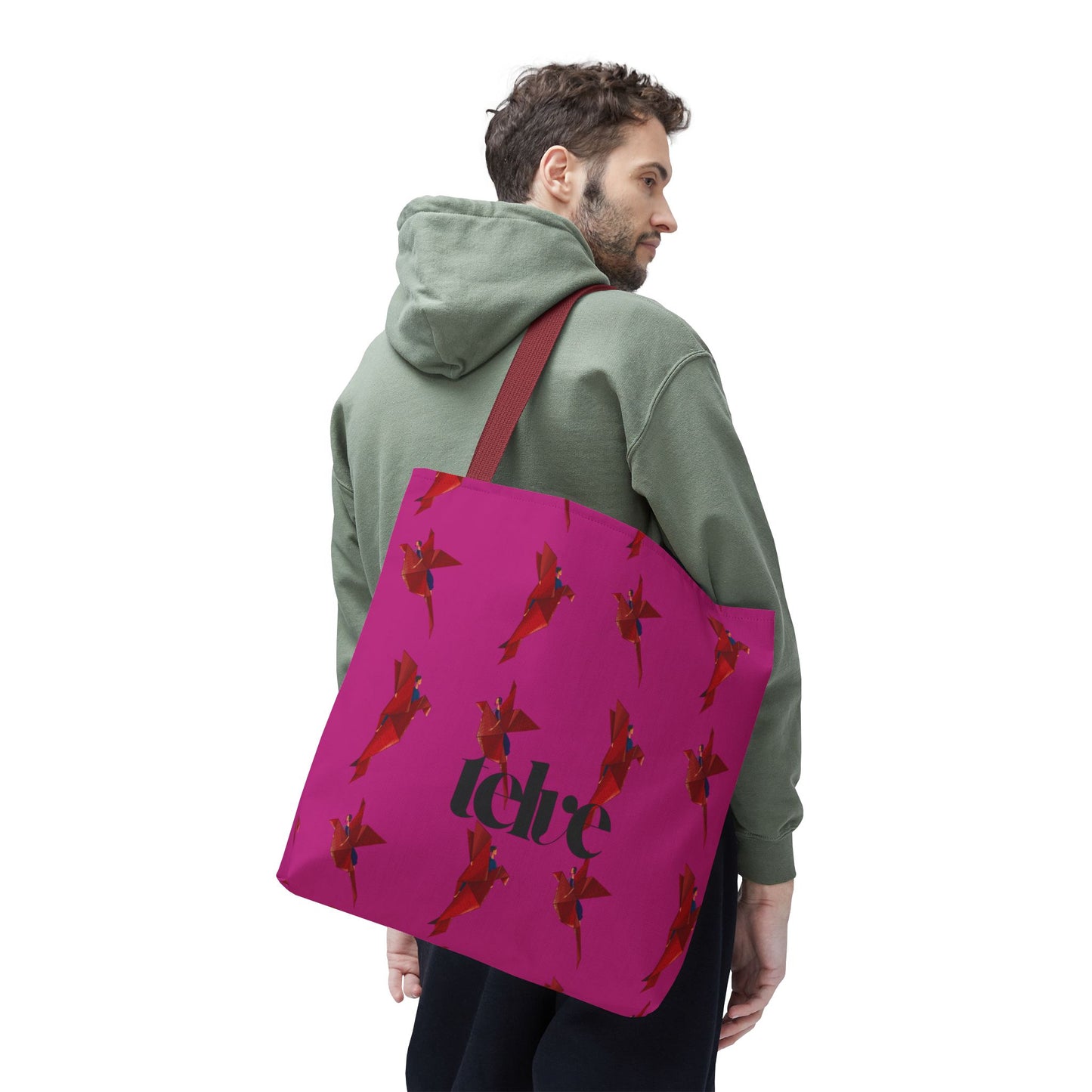 Telve Origami Birds Tote Bag