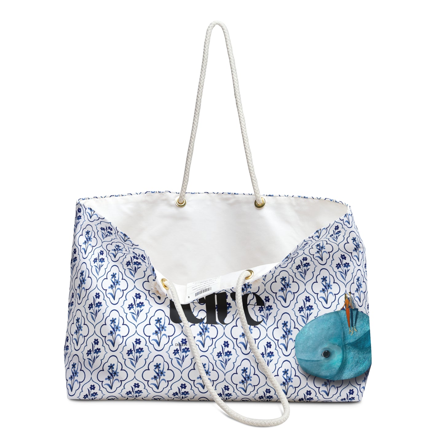 Telve Fish and Dreamers Weekender Bag