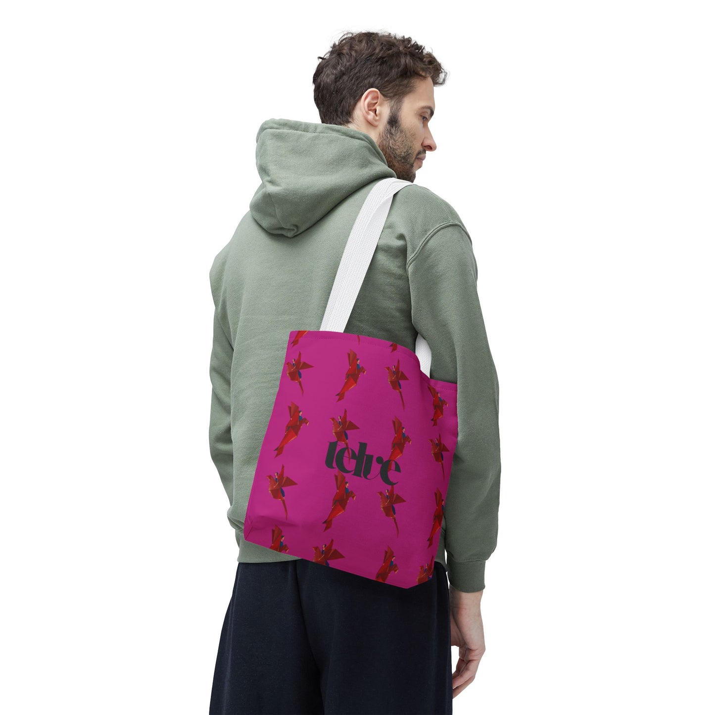 Telve Origami Birds Tote Bag