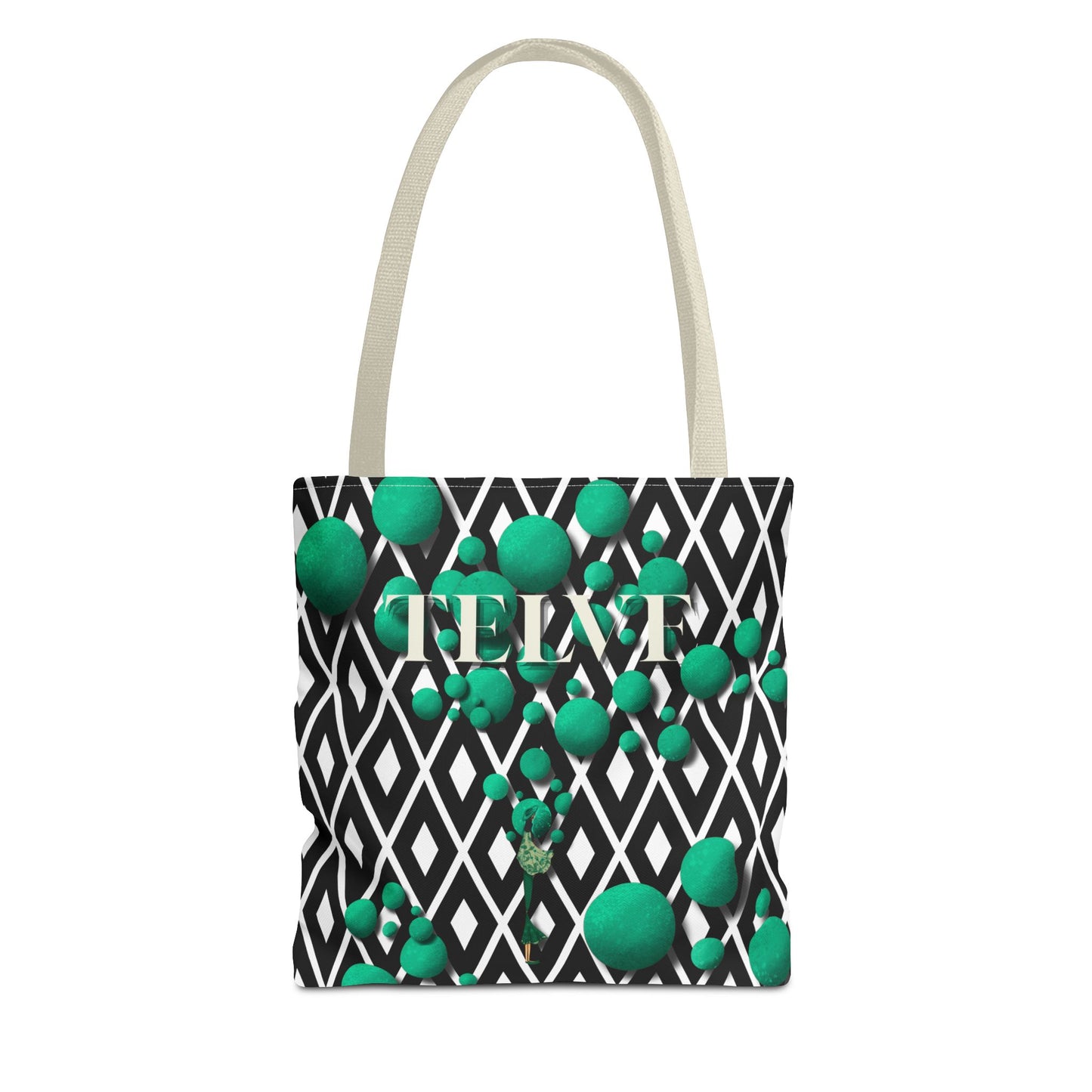 Telve Geometric Bloom Tote Bag