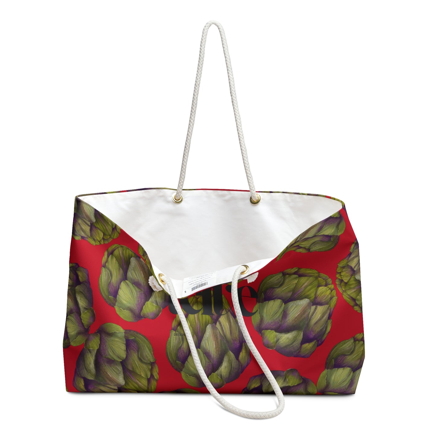 Telve Artichoke Pattern Weekender Bag