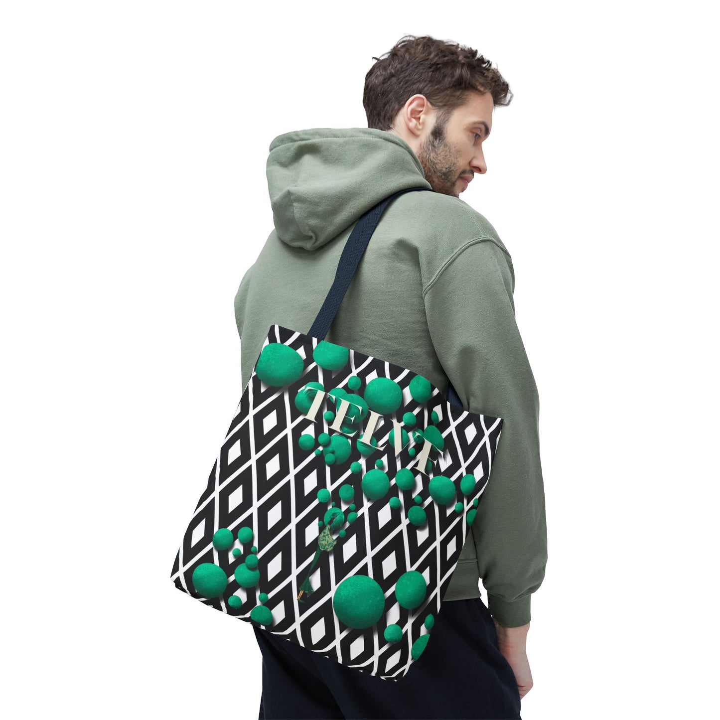 Telve Geometric Bloom Tote Bag
