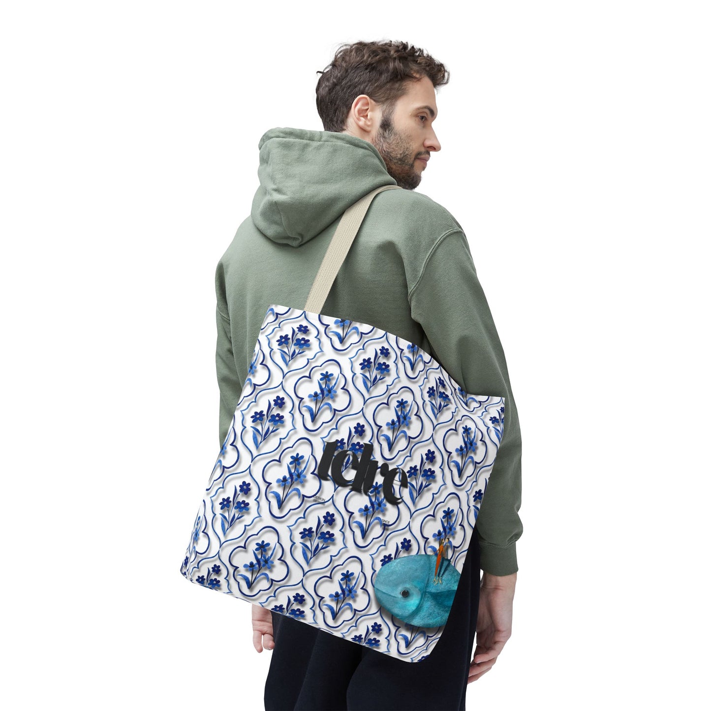 Telve Fish and Dreamers Tote Bag