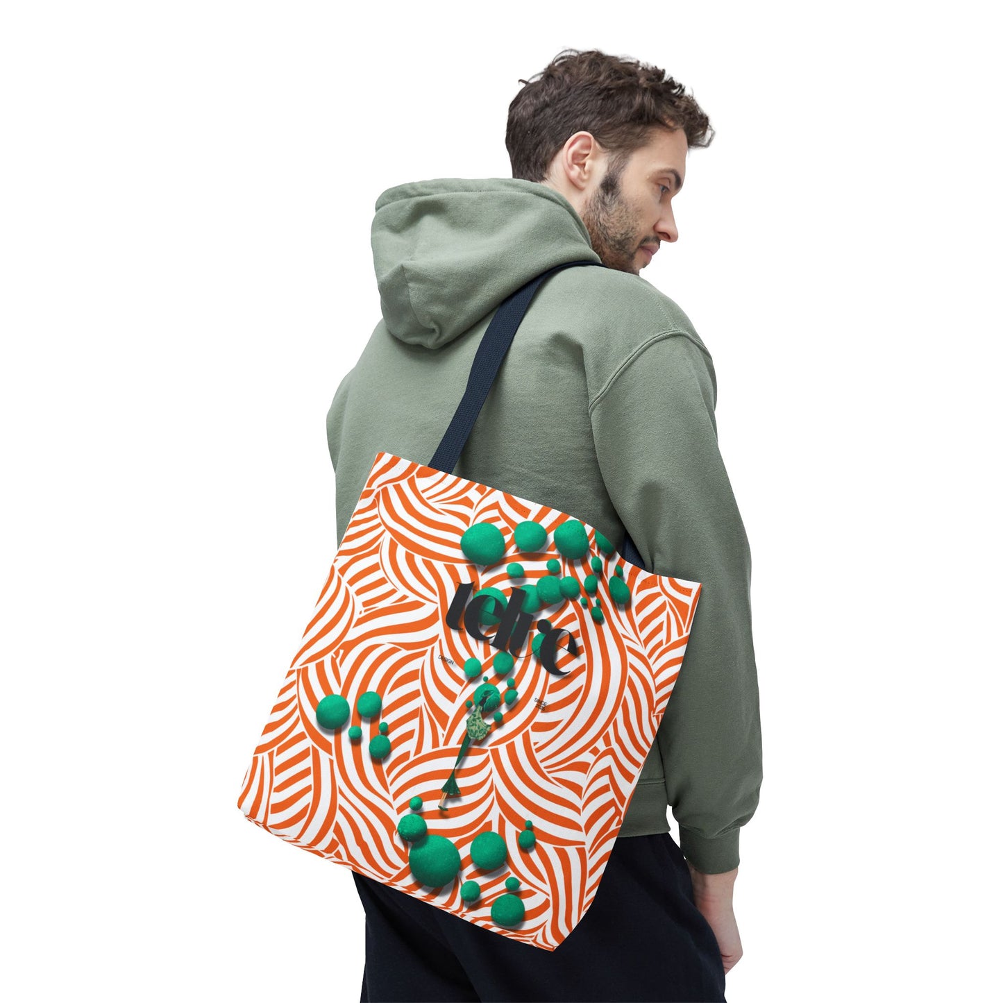 Telve Orbit Swirl Tote Bag