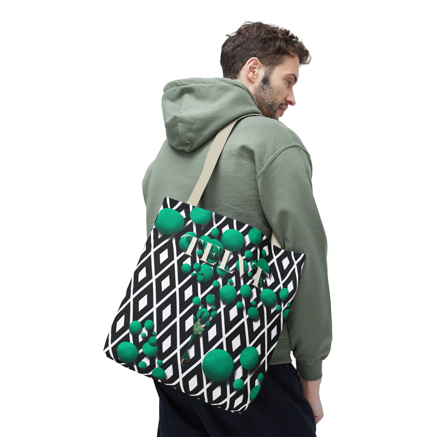 Telve Geometric Bloom Tote Bag