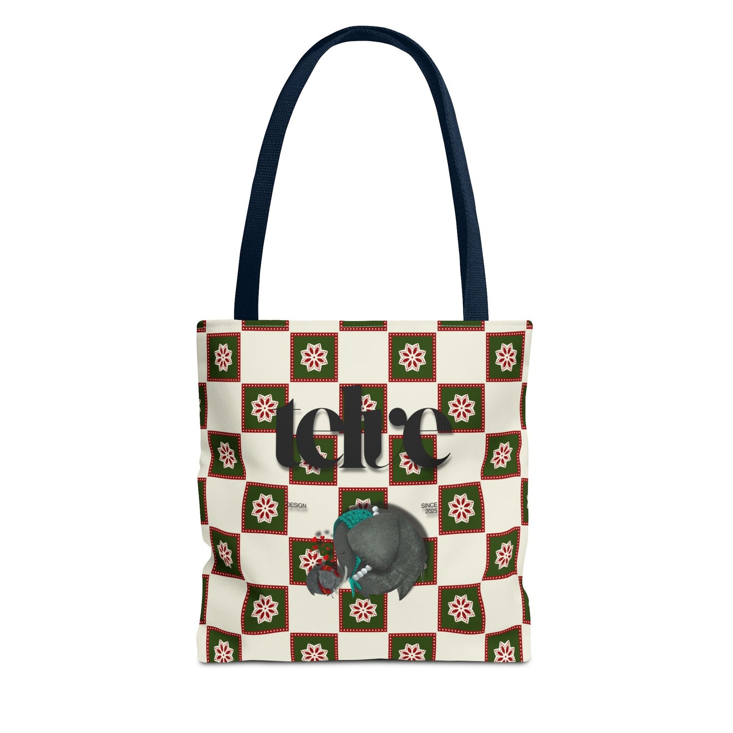 Telve Mother & Baby Elephant Tote Bag