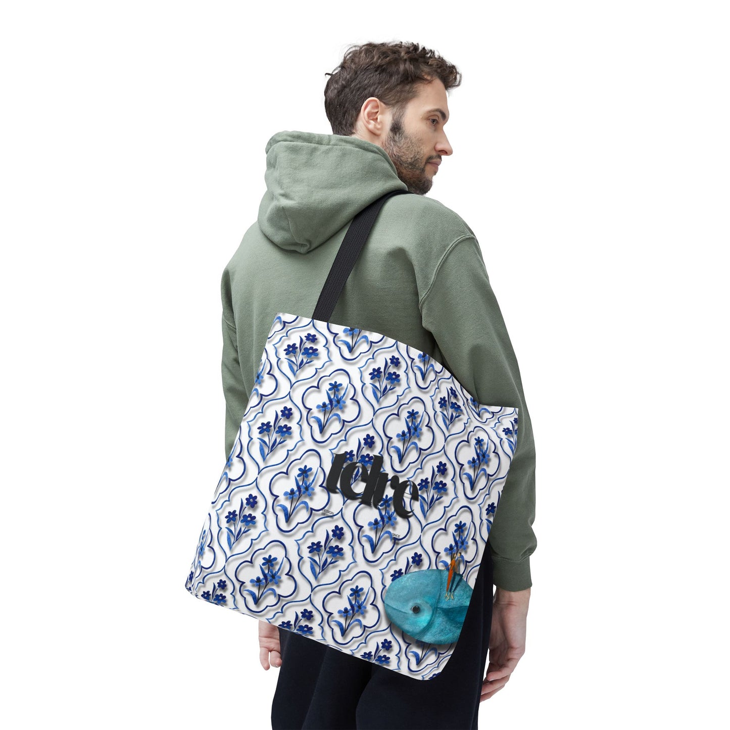 Telve Fish and Dreamers Tote Bag