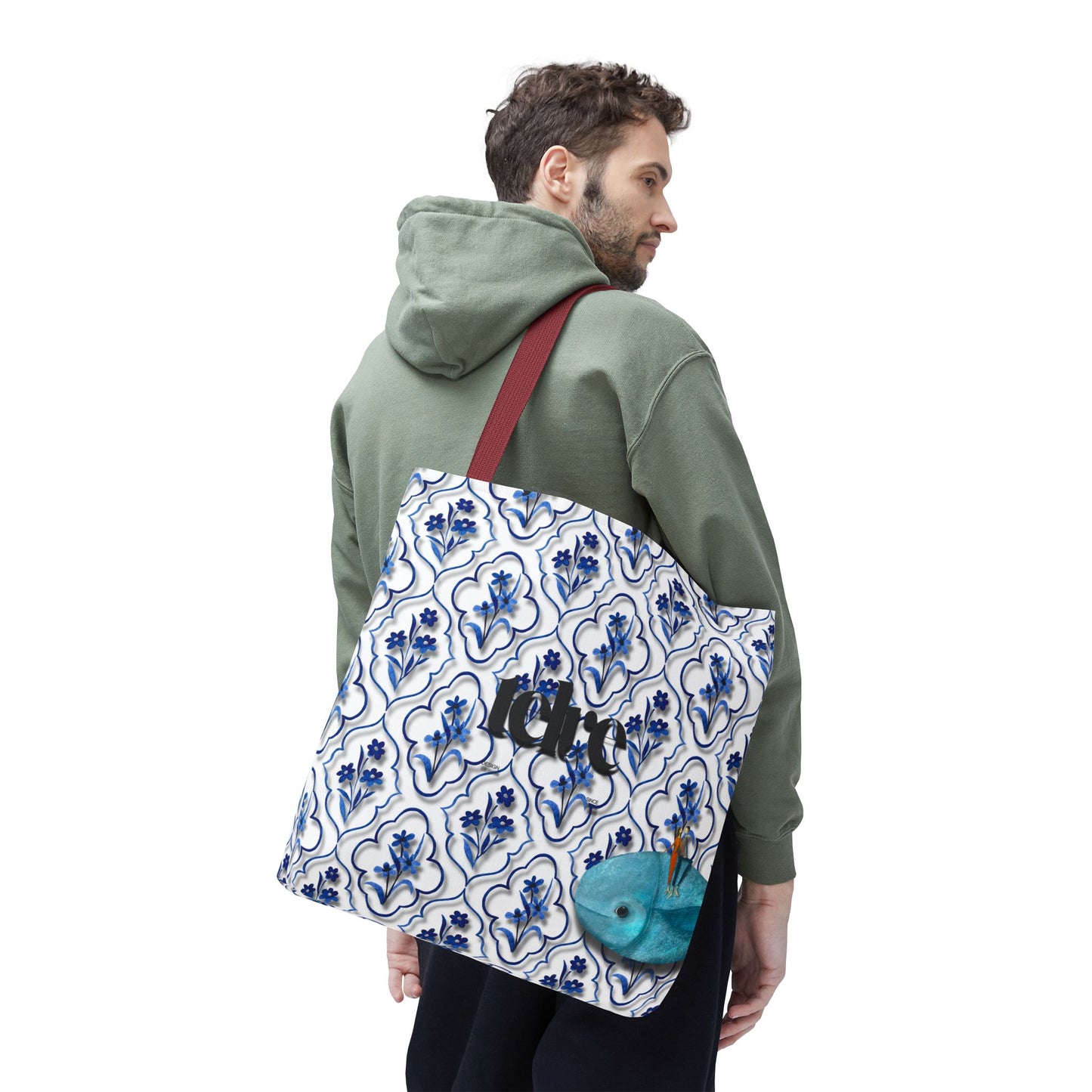 Telve Fish and Dreamers Tote Bag