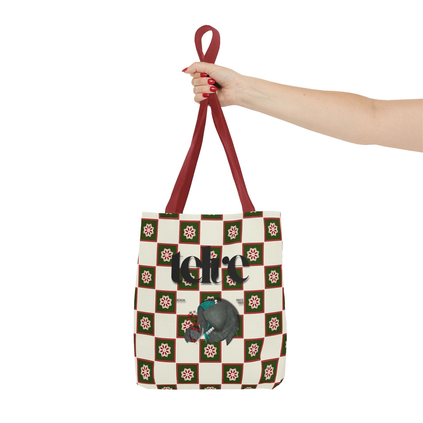 Telve Mother & Baby Elephant Tote Bag
