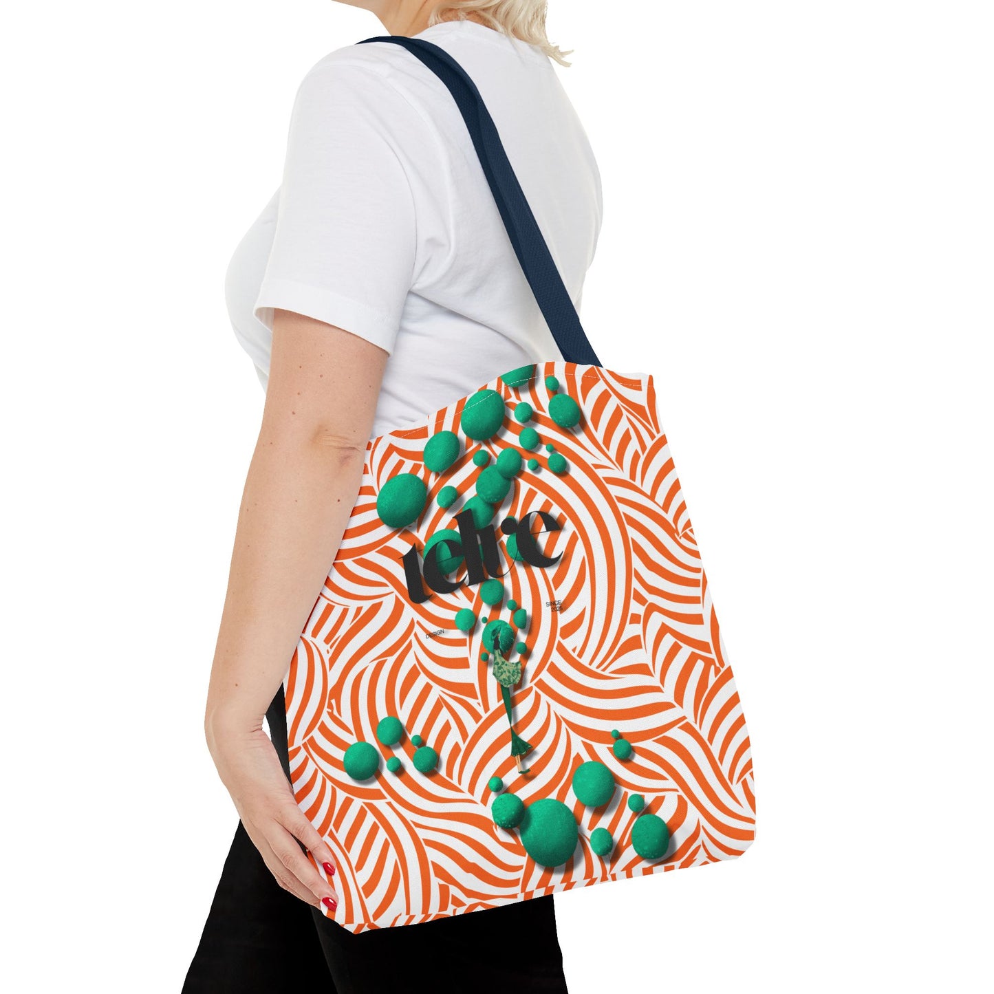Telve Orbit Swirl Tote Bag