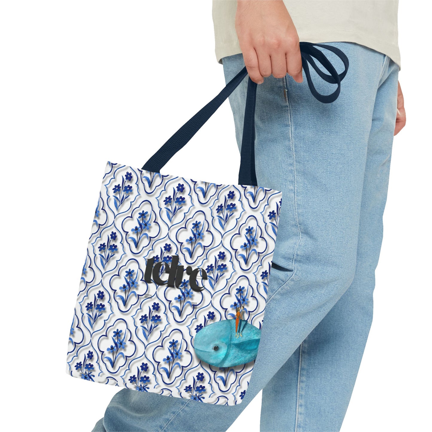 Telve Fish and Dreamers Tote Bag