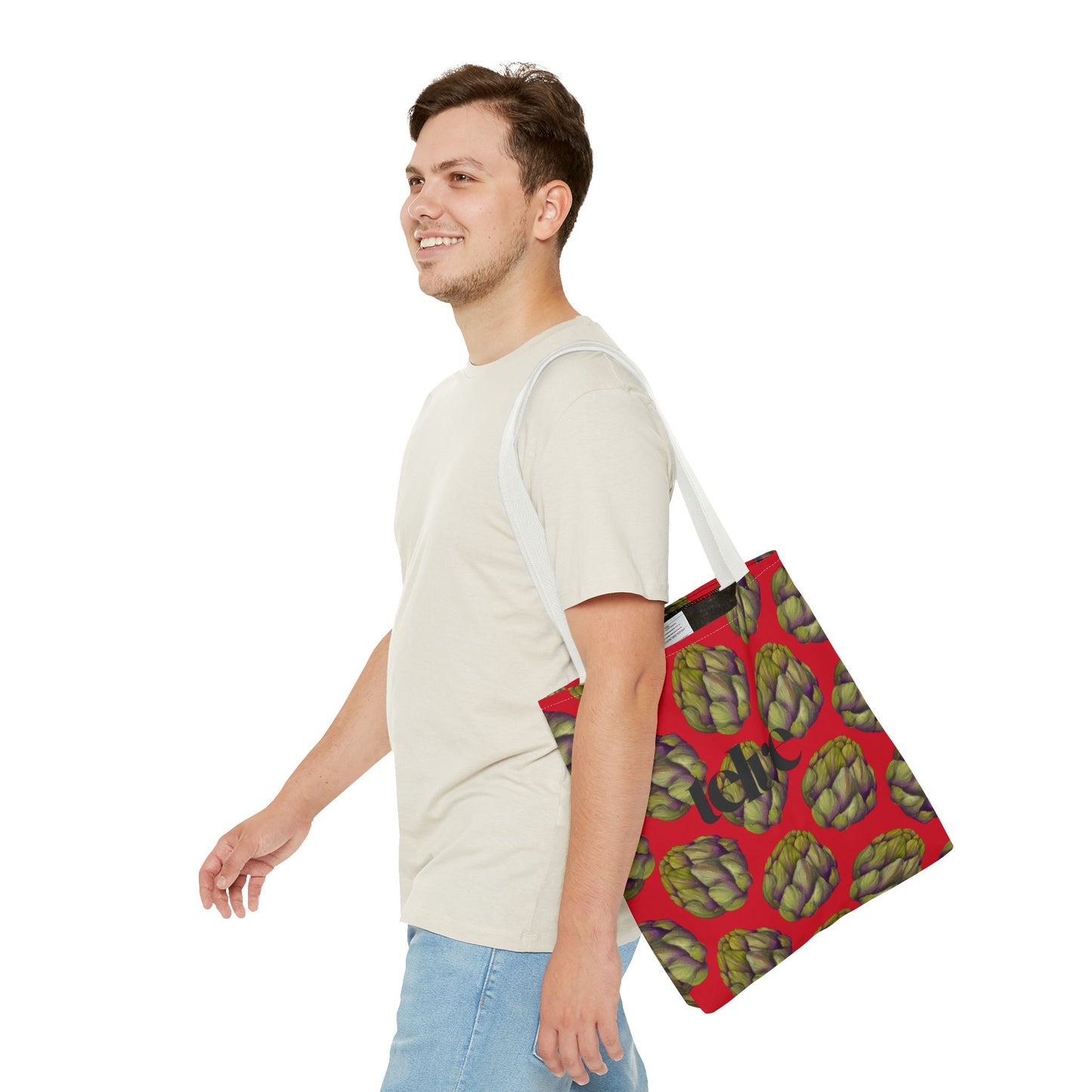 Telve Artichoke Pattern Tote Bag