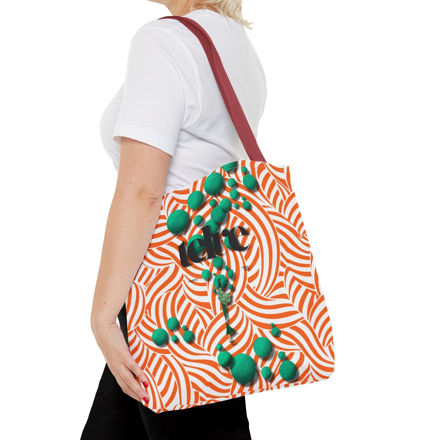Telve Orbit Swirl Tote Bag