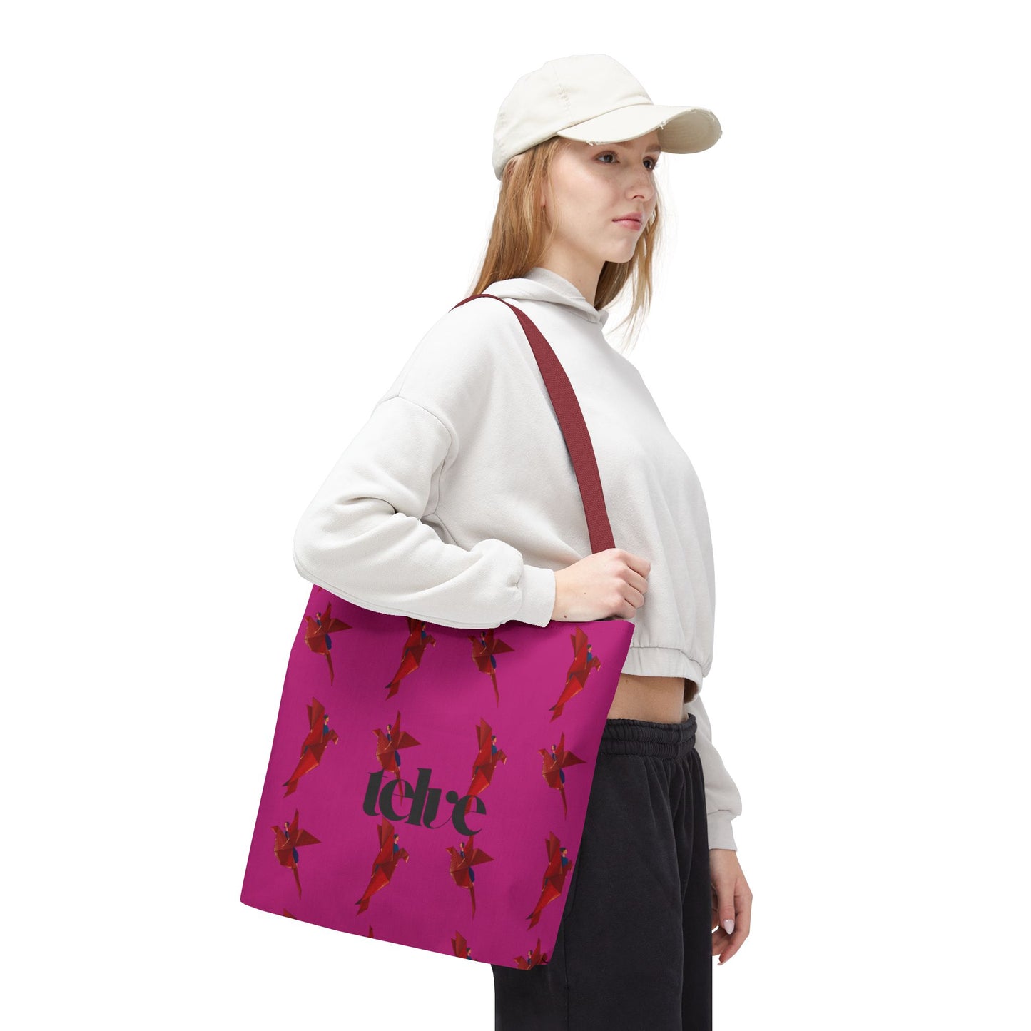 Telve Origami Birds Tote Bag