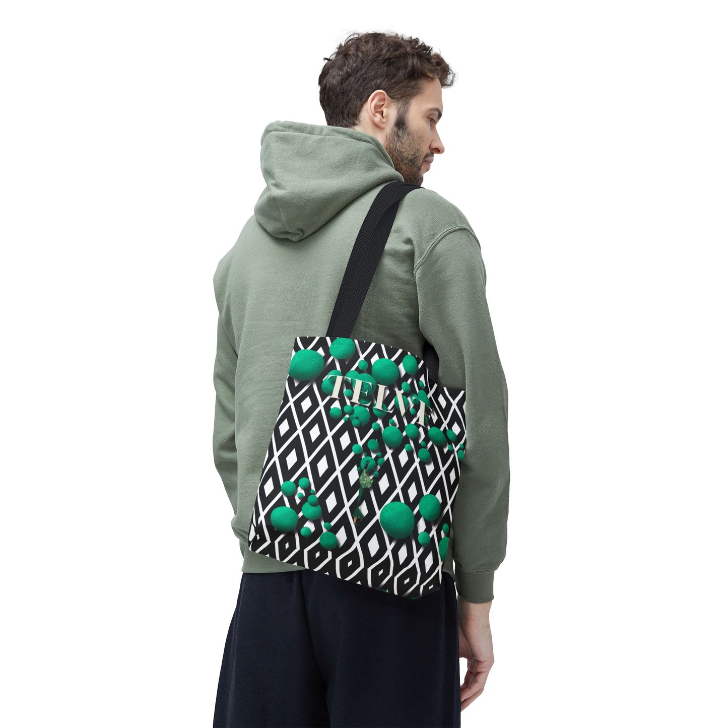 Telve Geometric Bloom Tote Bag