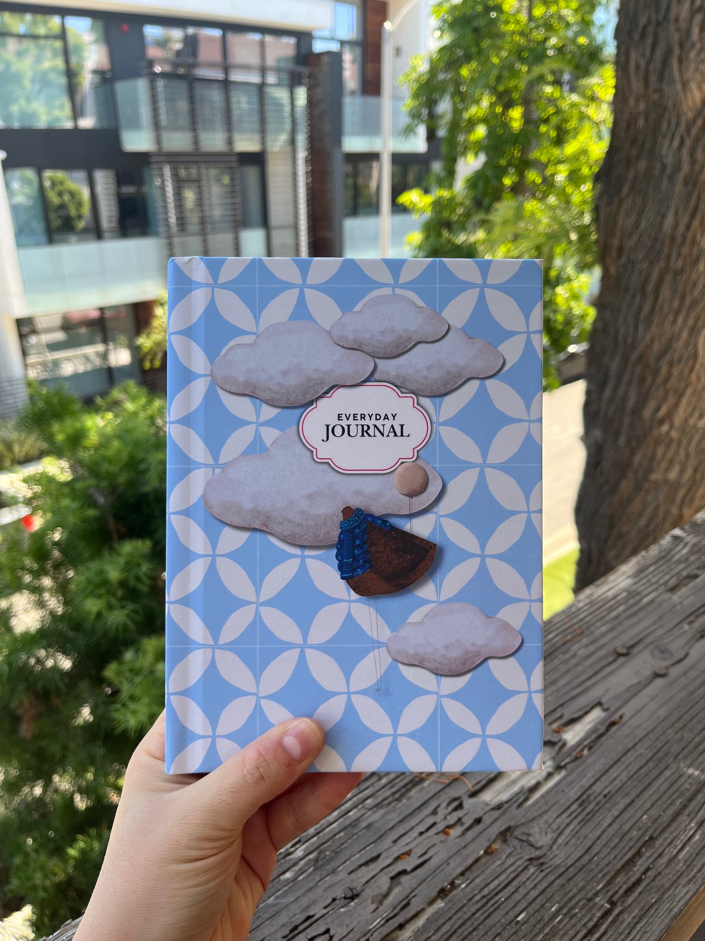 Hardcover Journal – Bird in Blue Sweater