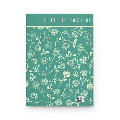 Hardcover Journal – Girl on Scooter