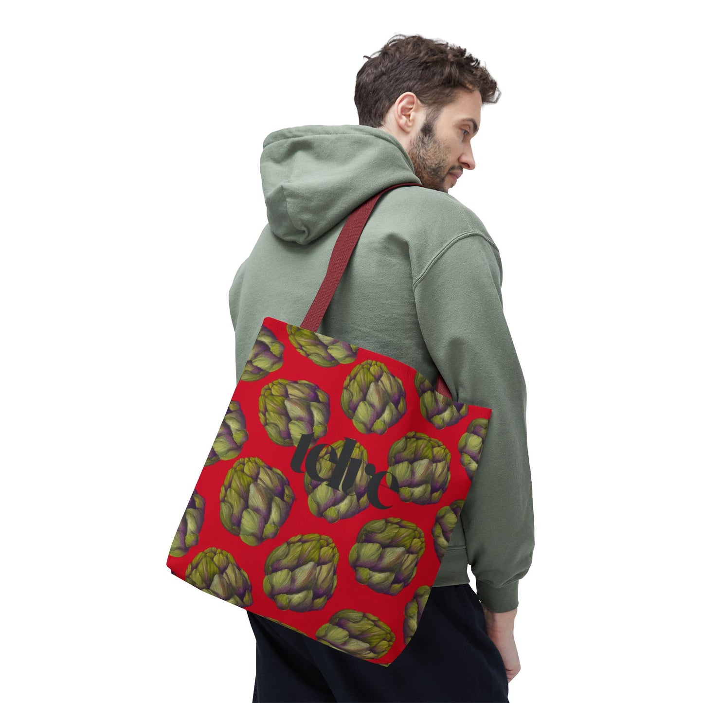 Telve Artichoke Pattern Tote Bag