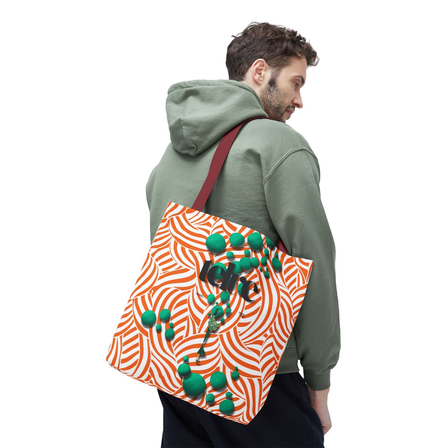 Telve Orbit Swirl Tote Bag