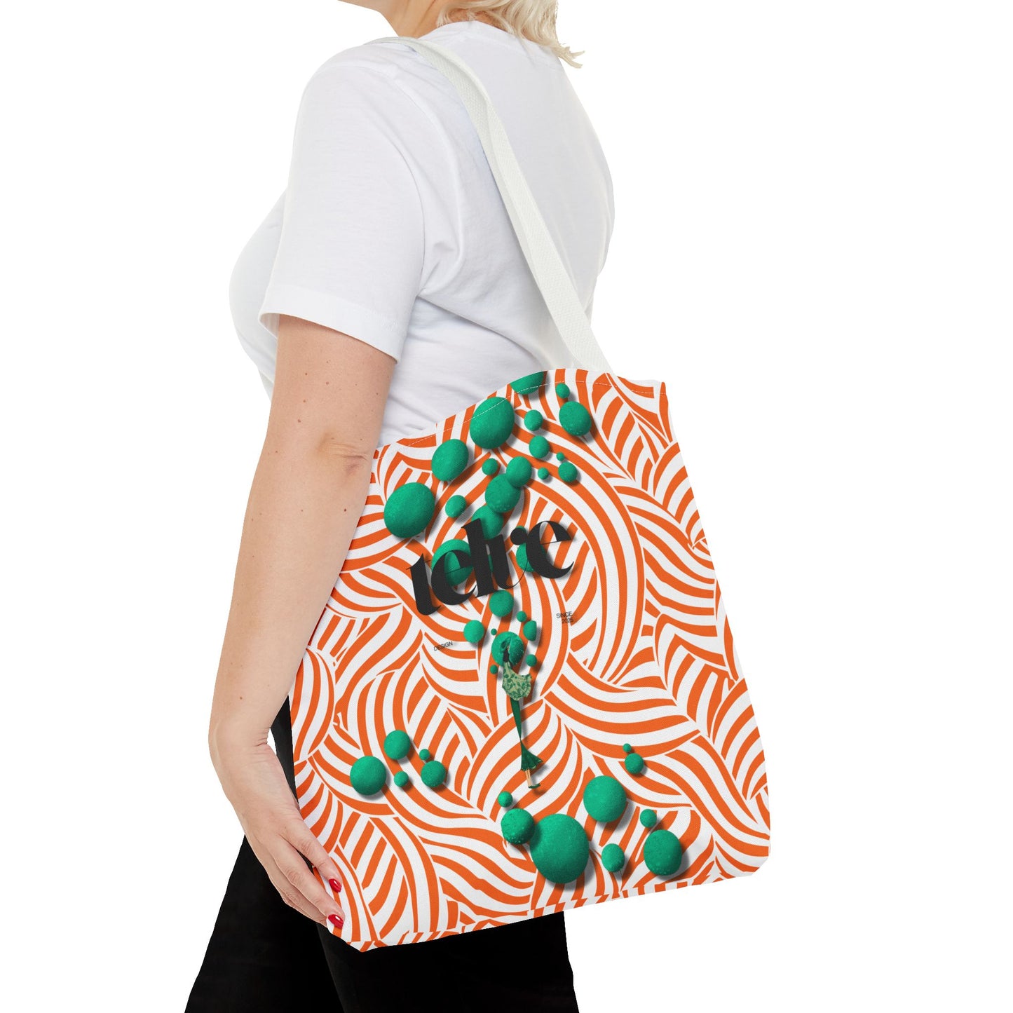 Telve Orbit Swirl Tote Bag