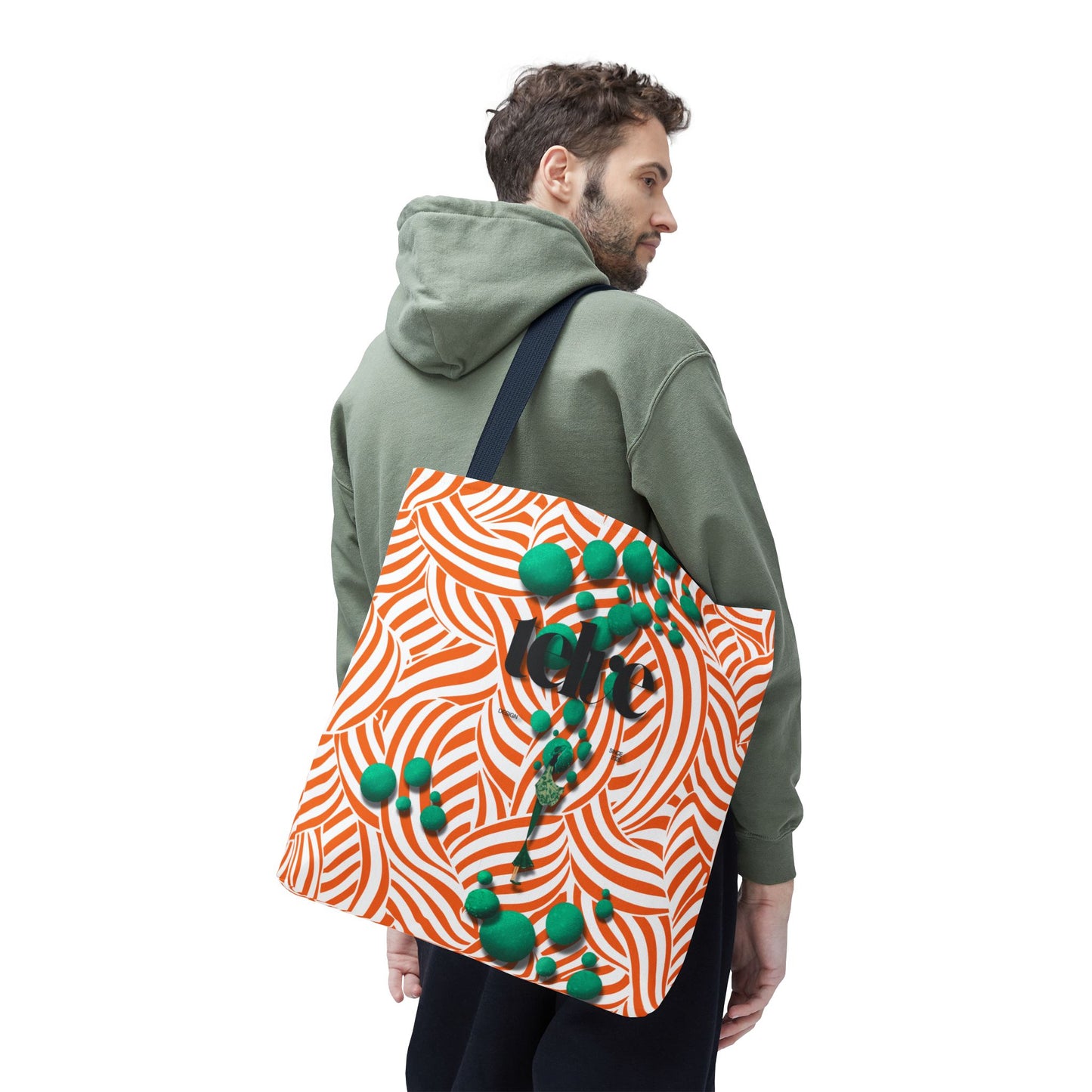 Telve Orbit Swirl Tote Bag
