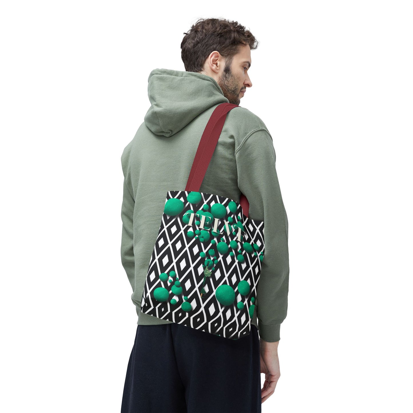 Telve Geometric Bloom Tote Bag