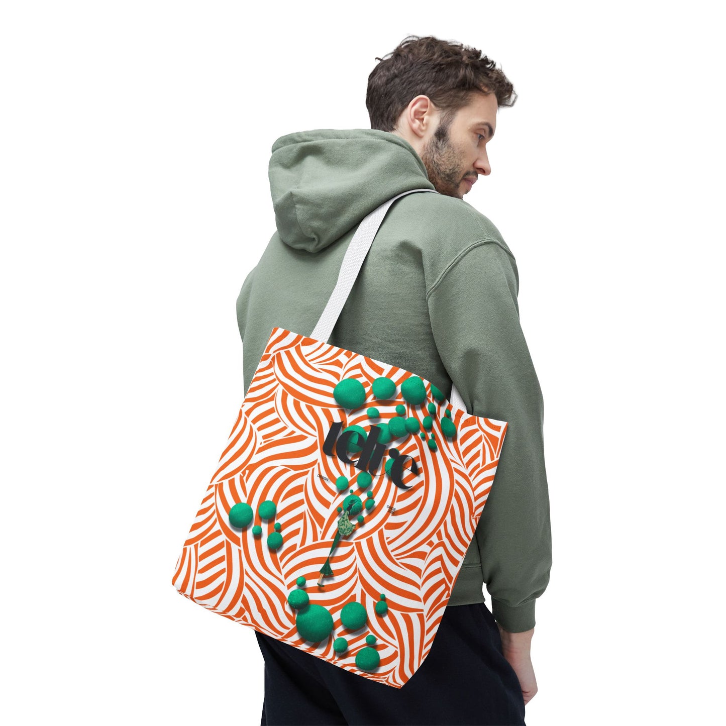 Telve Orbit Swirl Tote Bag
