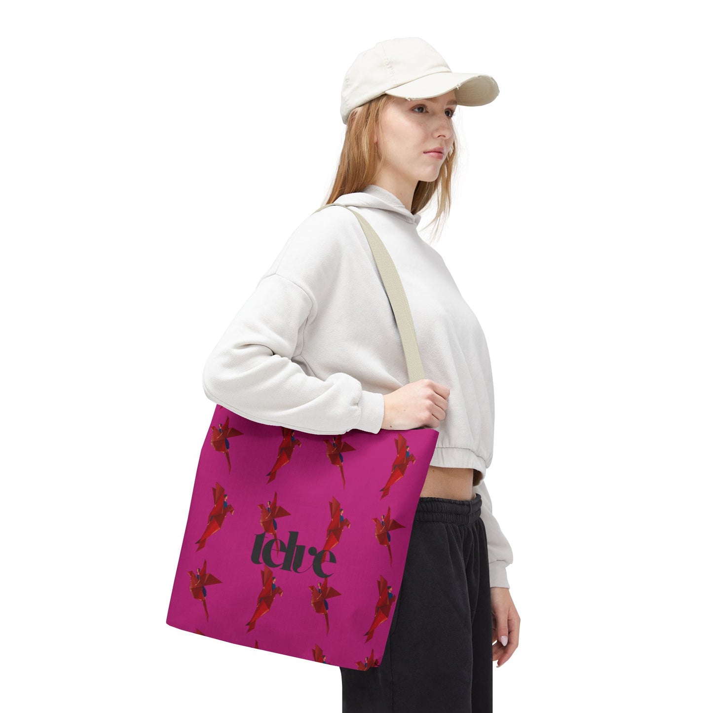 Telve Origami Birds Tote Bag