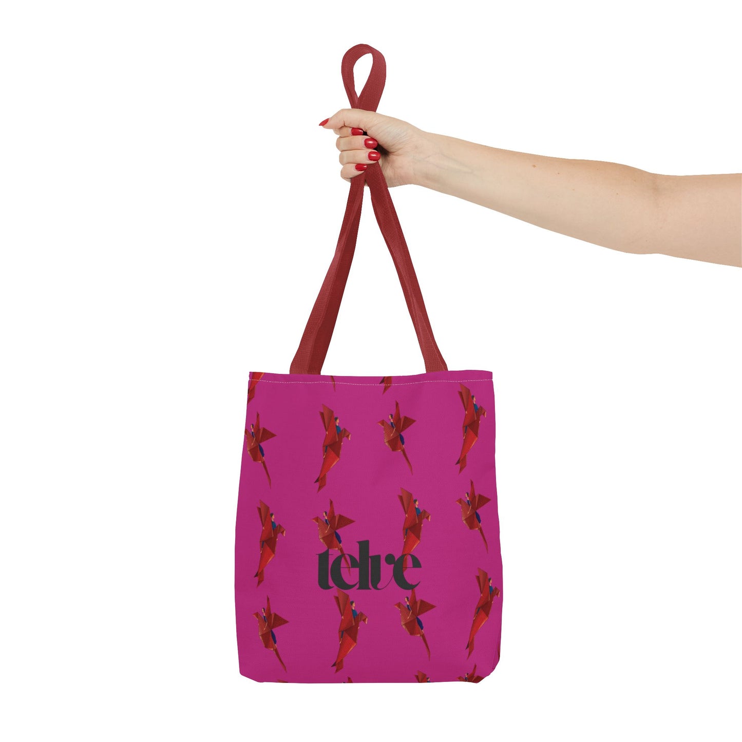 Telve Origami Birds Tote Bag