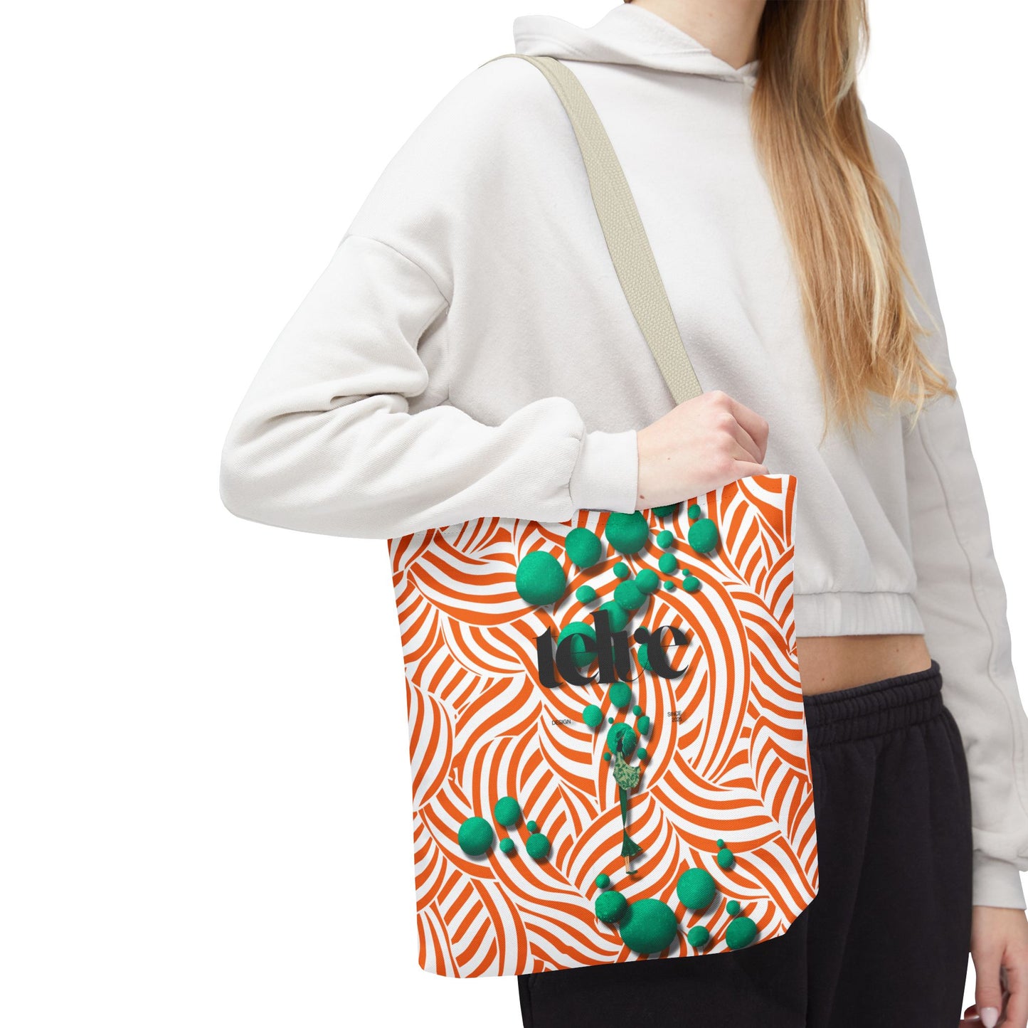 Telve Orbit Swirl Tote Bag