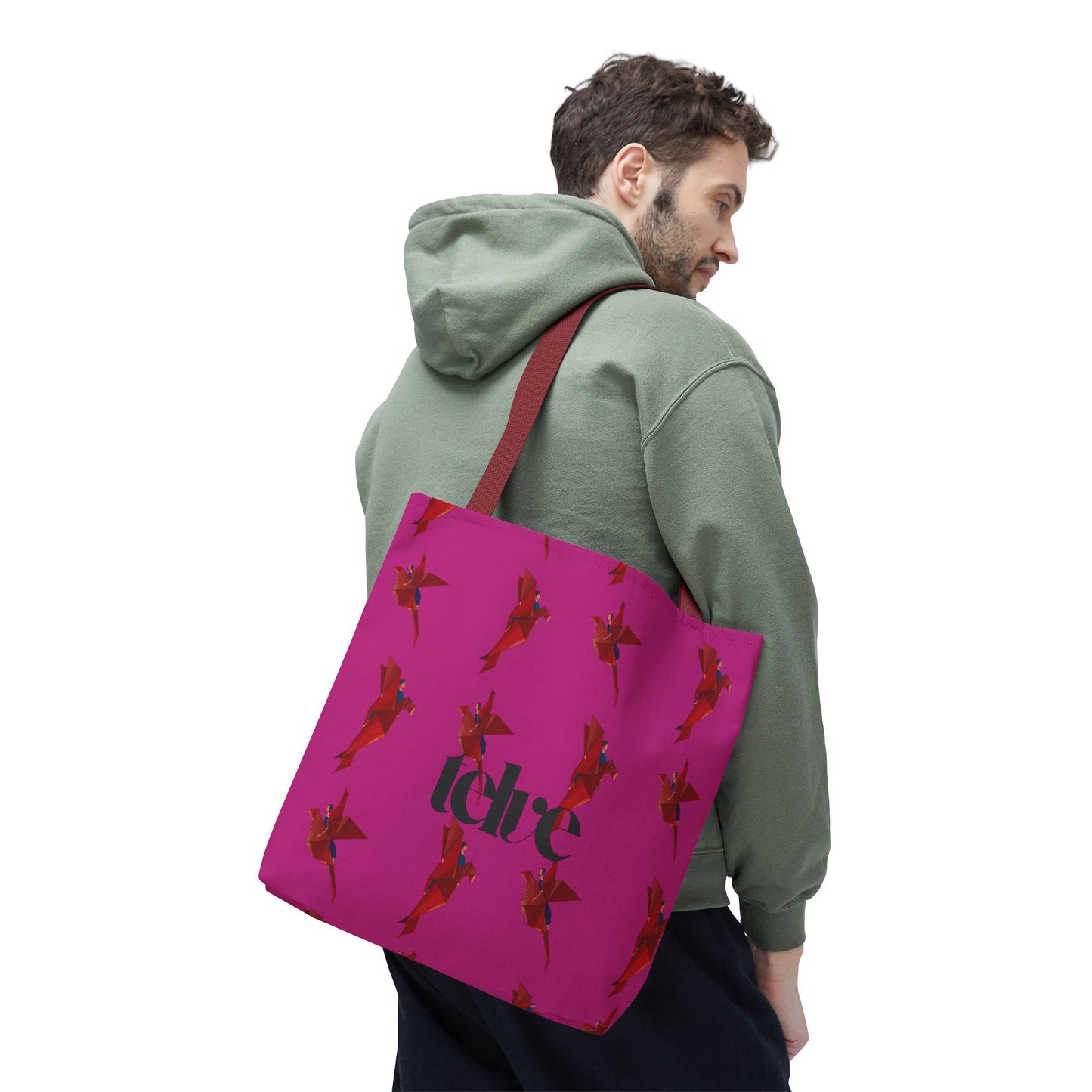 Telve Origami Birds Tote Bag