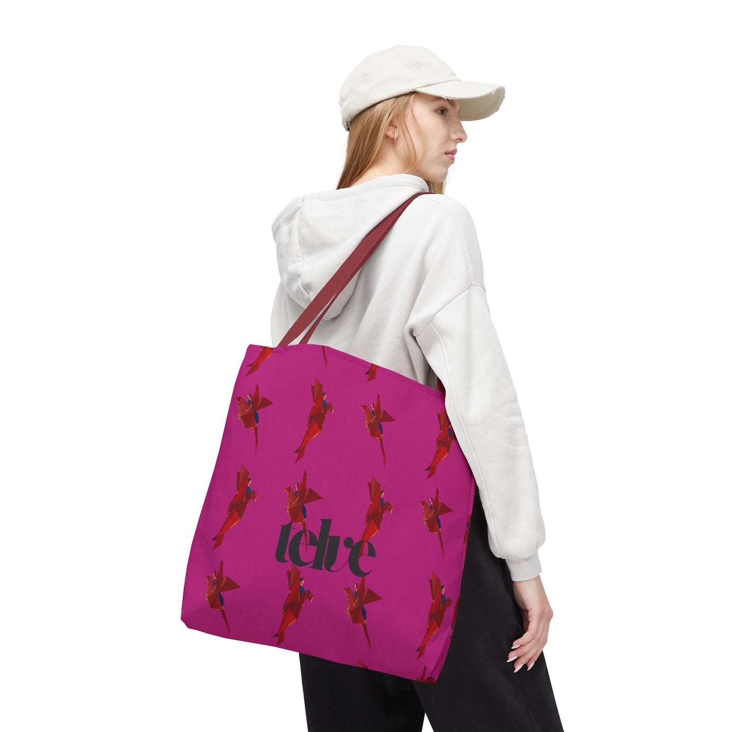 Telve Origami Birds Tote Bag