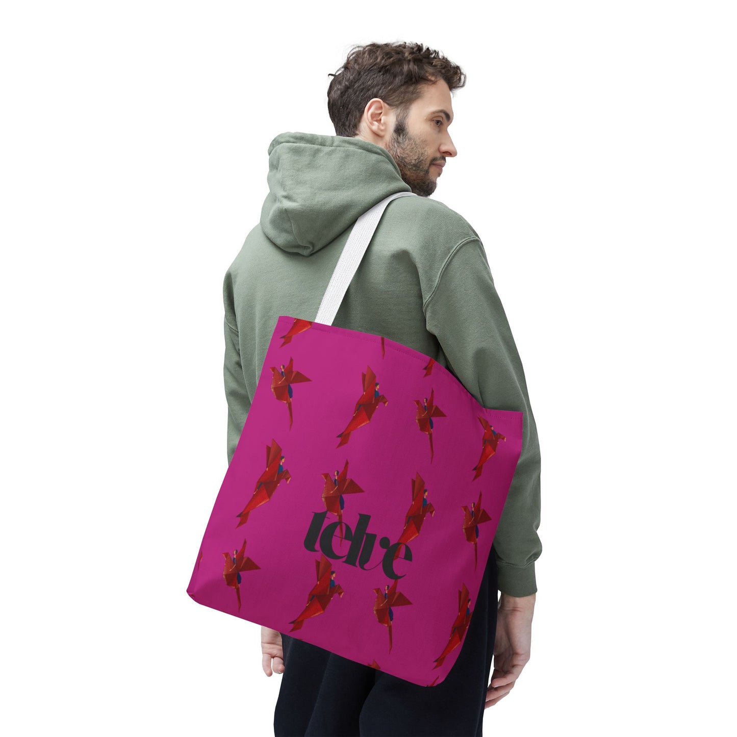 Telve Origami Birds Tote Bag