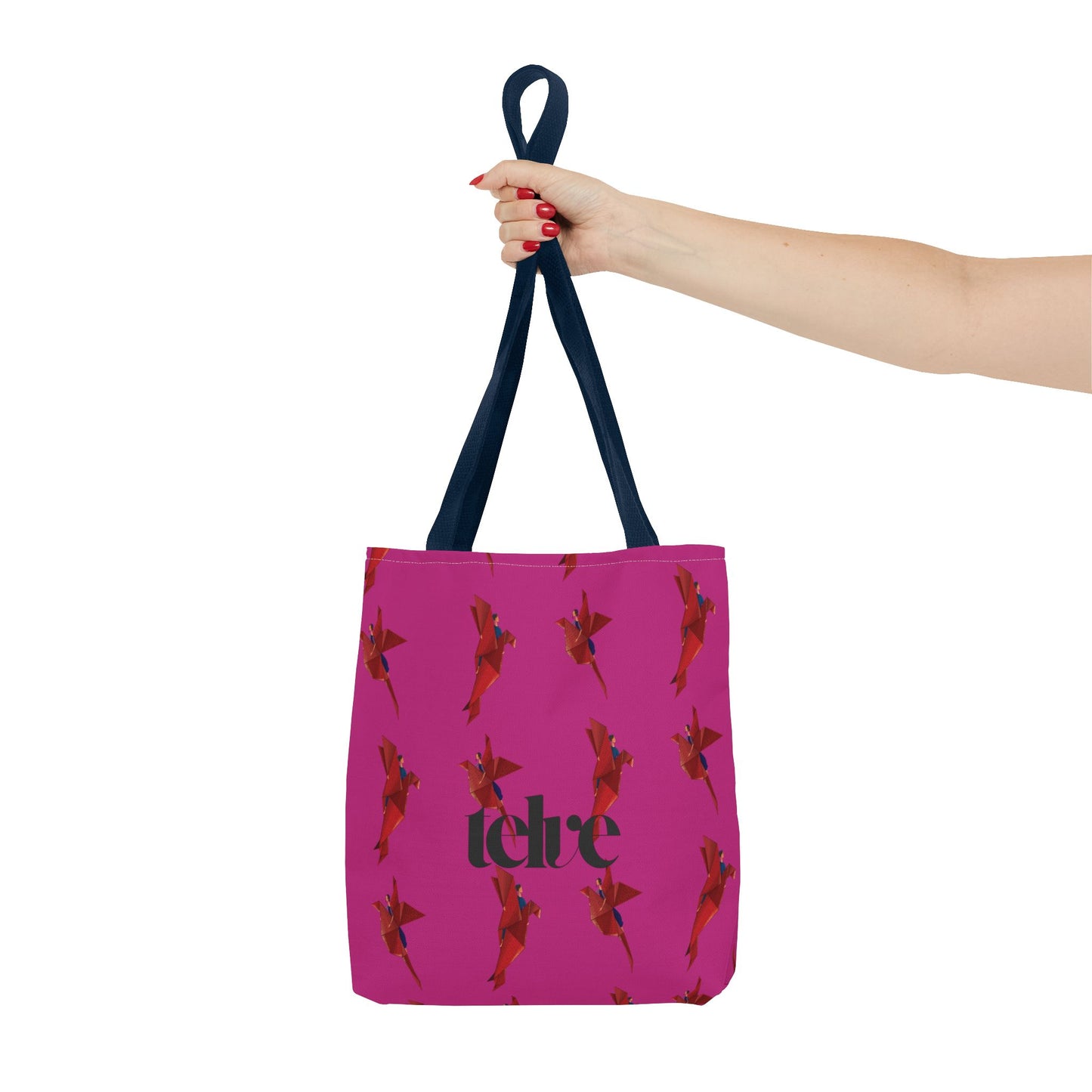 Telve Origami Birds Tote Bag
