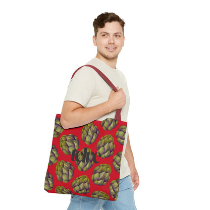 Telve Artichoke Pattern Tote Bag