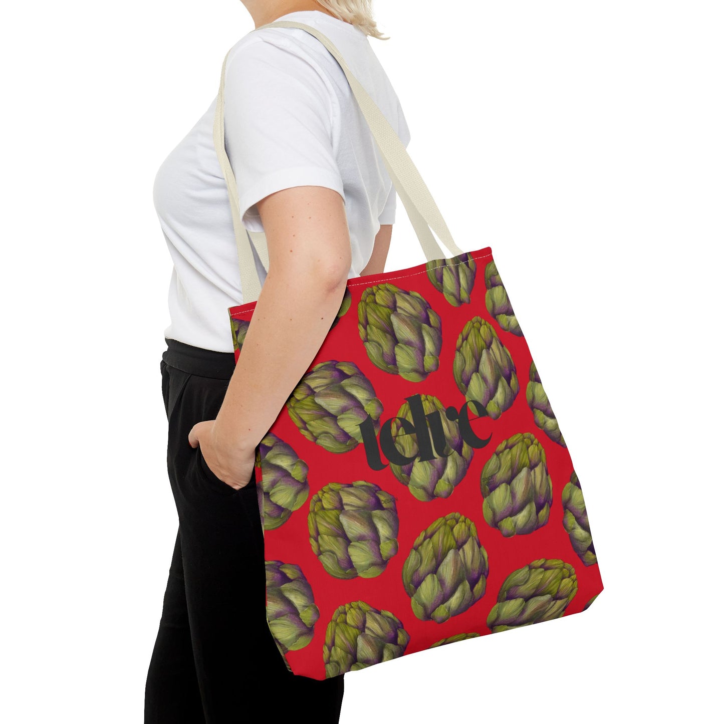 Telve Artichoke Pattern Tote Bag