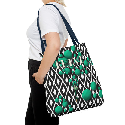 Telve Geometric Bloom Tote Bag