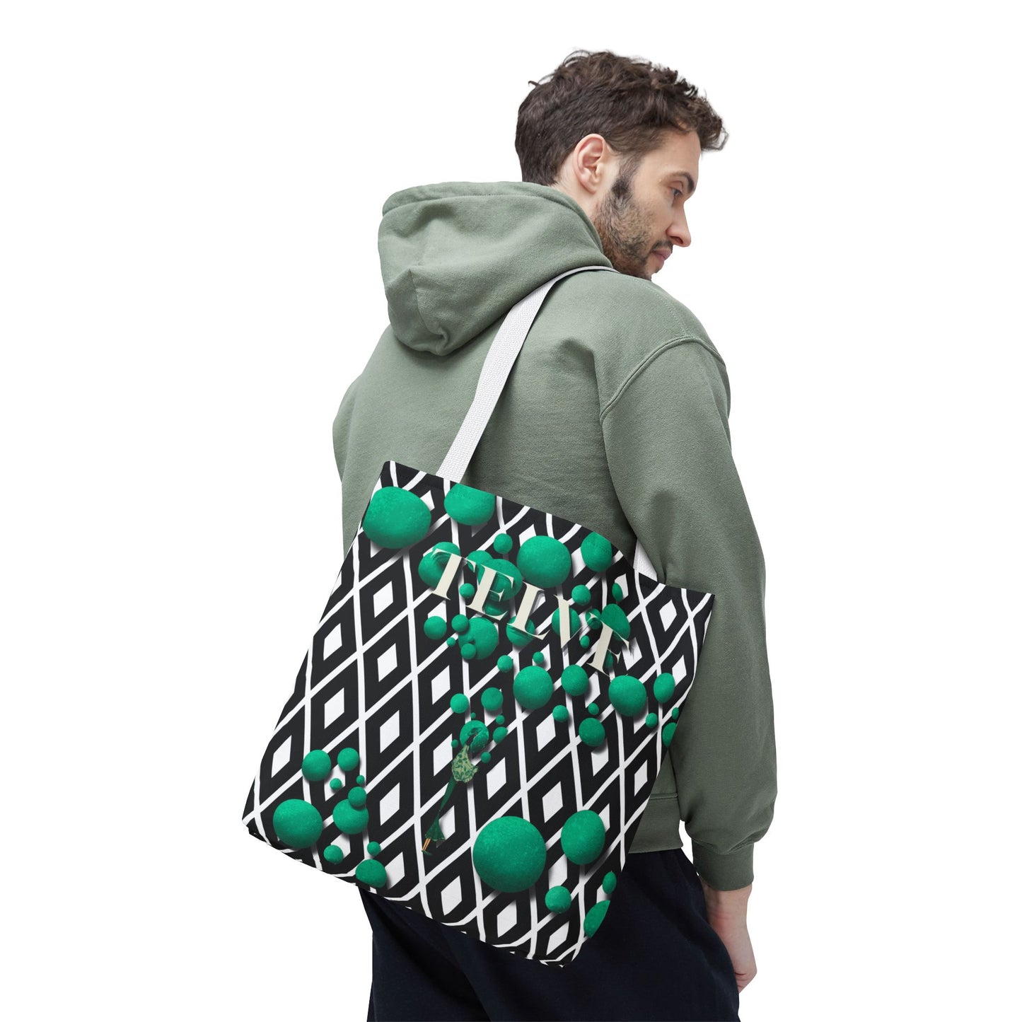 Telve Geometric Bloom Tote Bag