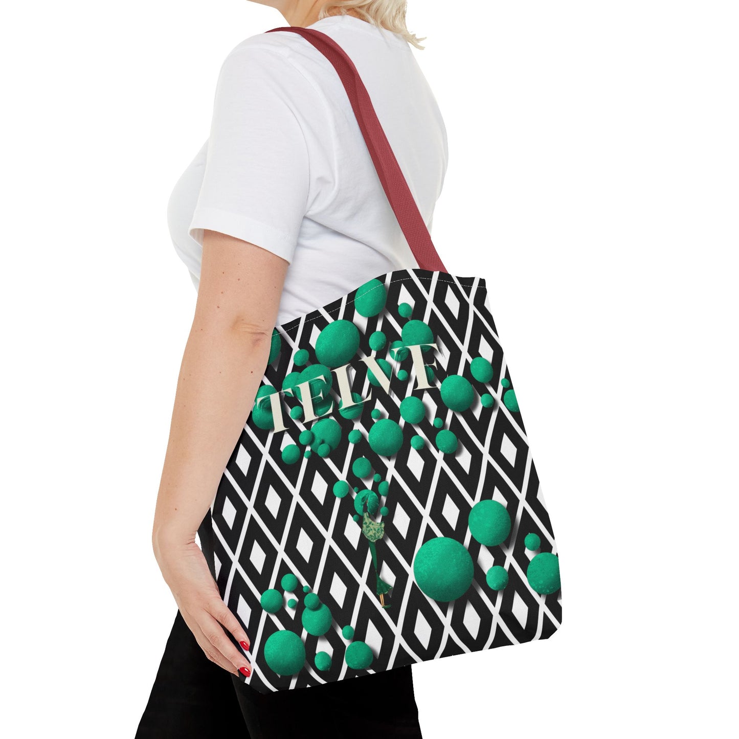 Telve Geometric Bloom Tote Bag